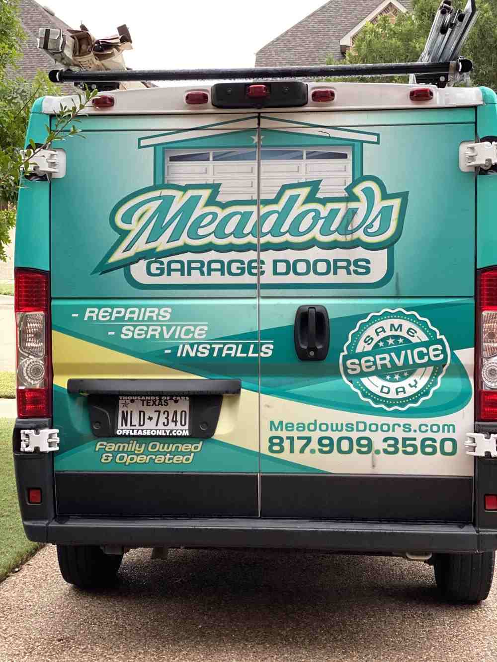 Meadows Garage Door Truck