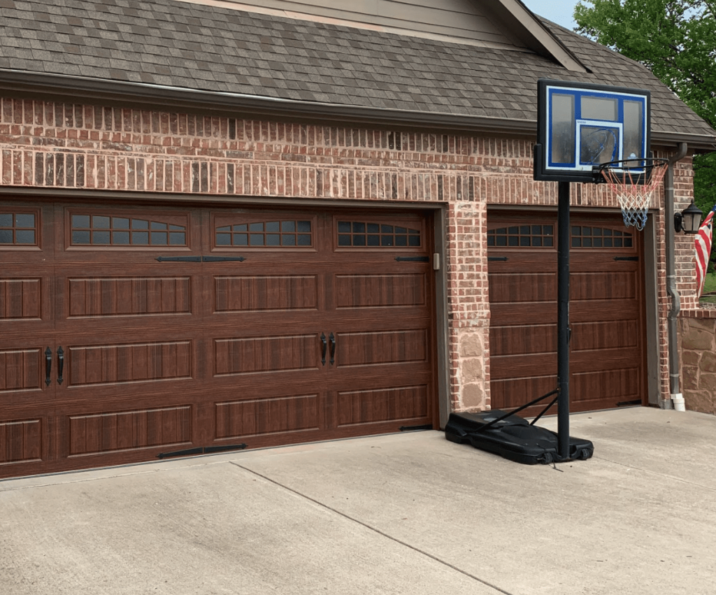 Faux Wood Garage Doors (2)