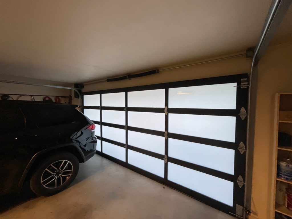 glass garage door installation 1024x768