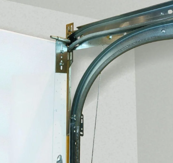 Standard rails for garage door